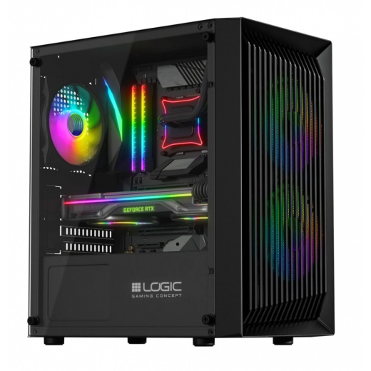 Computer kabinet uden str�mforsyning ATOS ARGB MINI USB 3.0