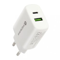 LADER USB/USB-C QC3.0 25W HVID