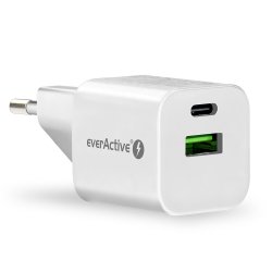 LADER USB/USB-C QC3.0 30W HVID
