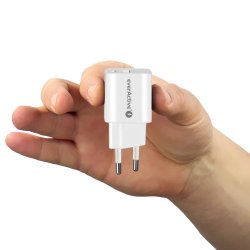 LADER USB/USB-C QC3.0 30W HVID