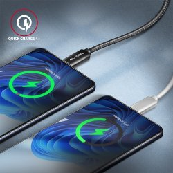 AXAGON BUCM432-CM10AB kabel USB-C-USB-C, USB4.