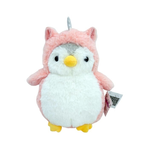 Mascot Roman pingvin pink 20 cm