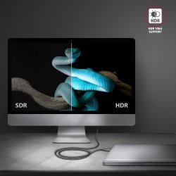 AXAGON RVC-HI2MC USB-C til HDMI 2.0 adapter 4K