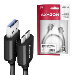 AXAGON BUMM3-AM10AB kabel USB Micro-B USB-