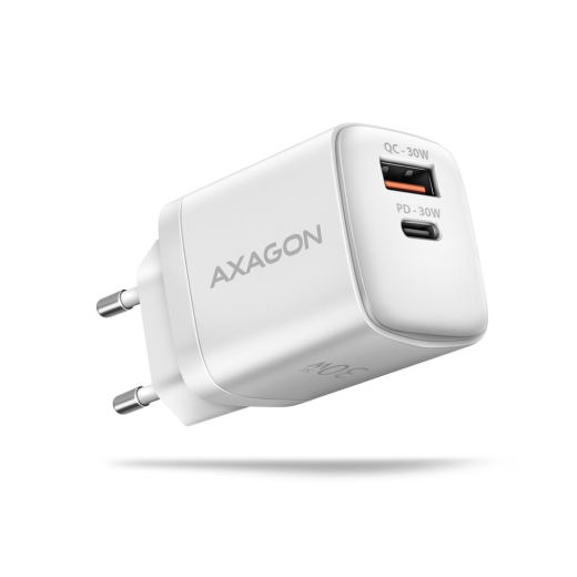 AXAGON ACU-PQ30W PD&QC v�goplader 30W hvid