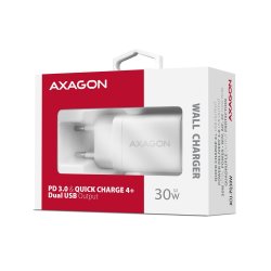 AXAGON ACU-PQ30W PD&QC v�goplader 30W hvid