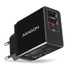 AXAGON ACU-QS24 v�goplader Smart 5V 1,2A + 1