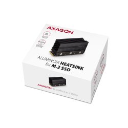AXAGON CLR-M2XL passiv ALU k�ler M.2 36mm h