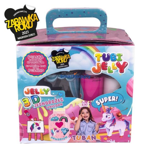 Tubi Jelly s�t 6 farver, lille akvarium