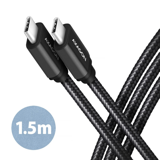 AXAGON BUCM3-CM15AB kabel USB-C USB-C, 1.5