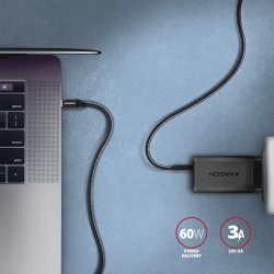 AXAGON BUCM3-CM15AB kabel USB-C USB-C, 1.5