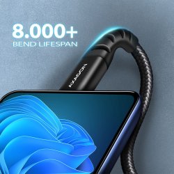 AXAGON BUCM-AM20AB kabel USB-C USB-A, 2m