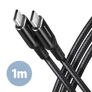 AXAGON BUCM-CM10AB kabel USB-C USB-C, 1.0m