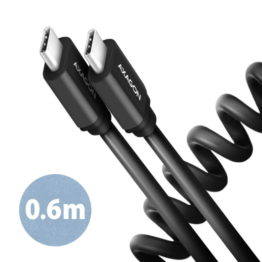AXAGON BUCM-CM10TB kabel USB-C USB-C, 0.6m