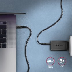 AXAGON BUCM-CM20AB kabel USB-C USB-C 2.0m