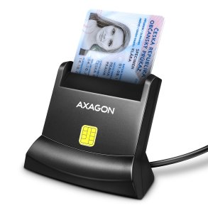 AXAGON CRE-SM4N Smart kortl�ser USB 1.3m ca