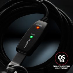 AXAGON ADR-305 USB 3.0 A-M -> A-F akt. 5m kabel