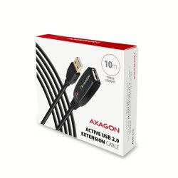 AXAGON ADR-210 USB 2.0 A-M -> A-F akt 10m kabel