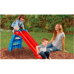 F�rste r�d-bl� rutschebane