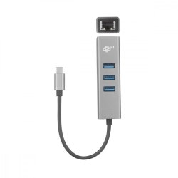USB C - RJ45, 3xUSB - RJ45 Adapter -1000Mb/s