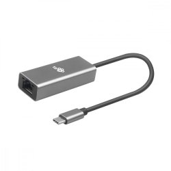 USB C - RJ45 Adapter gr�, 10/100/1000 Mb/s