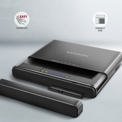 ADSA-CC USB-C 10 Gbps NVMe M.2 2.5/3.5 SSD&HDD Klonmester 2