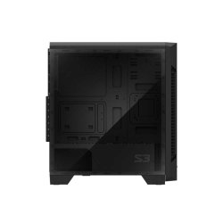 PC kabinet S3 ATX Mid Tower PC kabinet 120mm bl�ser
