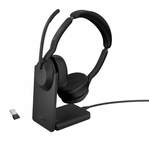 Hovedtelefoner Evolve2 55 Link380a UC Stereo Stativ