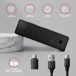 EE35-GTR ekstern boks USB3.2 Gen1 3.5 HDD SATA