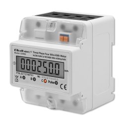 Trefaset elektronisk m�ler | energiforbrugsm�lere p� DIN-skinne | 400V | LCD | 4P