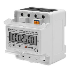 Trefaset elektronisk m�ler | energiforbrugsm�lere p� DIN-skinne | 400V | LCD | 4P