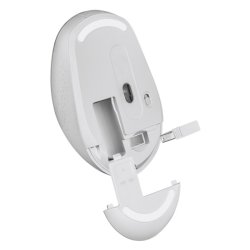 Tr�dl�s mus stille klik AURIS MB-027 800/1200/1600 DPI hvid