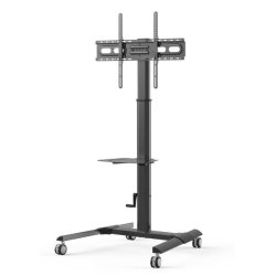 Mobil LCD/LED stativ 32-70 tommer, 40 kg med en hylde