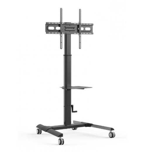 Mobil LCD/LED stativ 32-70 tommer, 40 kg med en hylde