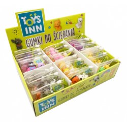 Gumki til viskel�dere mix Display 24 s�t