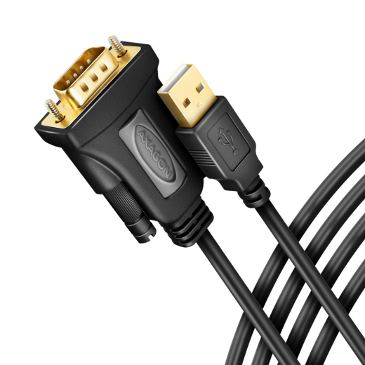 ADS-1PQN Adapter FTDI USB 2.0 > RS-232 seriell