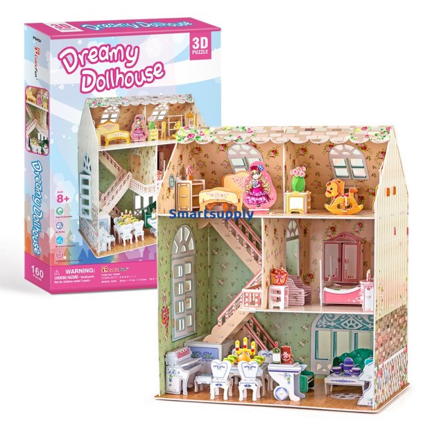 Puzzle 3D Dukkehus Dr�mmende