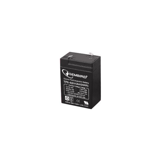 Genopladeligt batteri 6V/4.5AH
