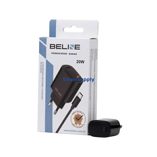 Oplader 20W USB-C + USB-C kabel