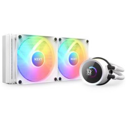 CPU Vandk�ling Kraken 240 RGB LCD hvid