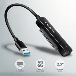 ADSA-FP2A adapter USB-A 5Gbps HDD/SSD SATA6G 2.