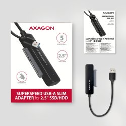 ADSA-FP2A adapter USB-A 5Gbps HDD/SSD SATA6G 2.