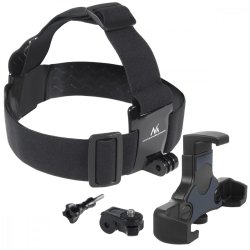 Sports headband til telefon, kamera, GoPro MC-448 kameraer, roterbar