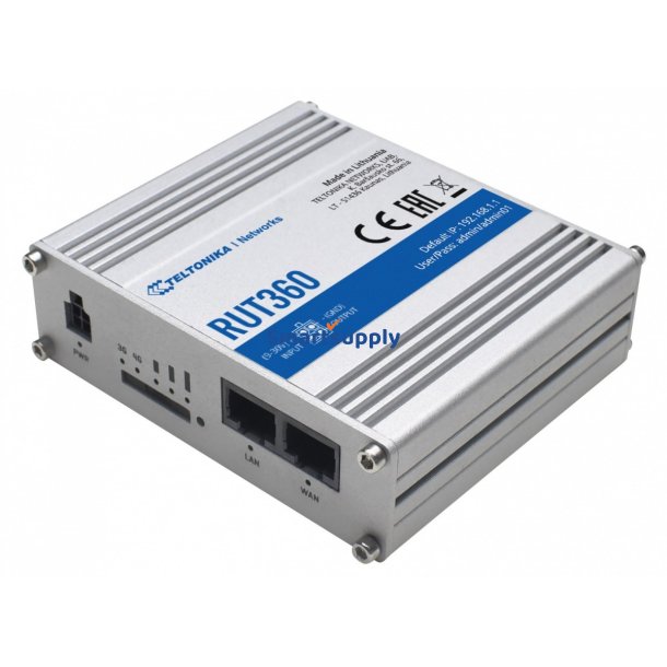 Router LTE RUT360 (Cat 6), 3G, WiFi, Ethernet