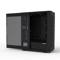 PC kabinet I4 ATX Mid Tower 6 bl�sere