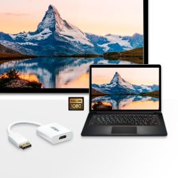 Adapter DisplayPort til HDMI