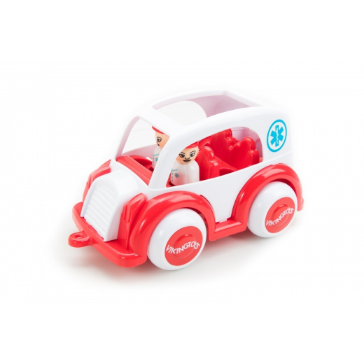 K�ret�j Jumbo Ambulance med figurer