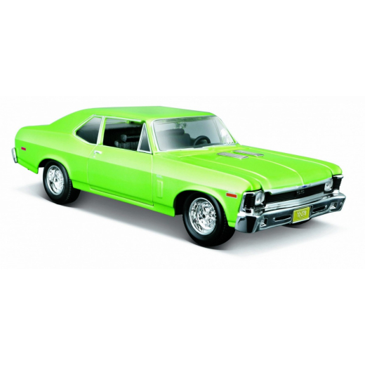 Kompositmodel Chevy Nova SS 1970 gr�n 1:24