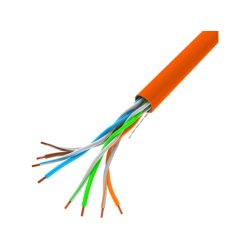 Kabel LAN UTP 100Mb/s 305m wire cca orange