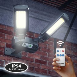 Solar gadelampe LED MCE447